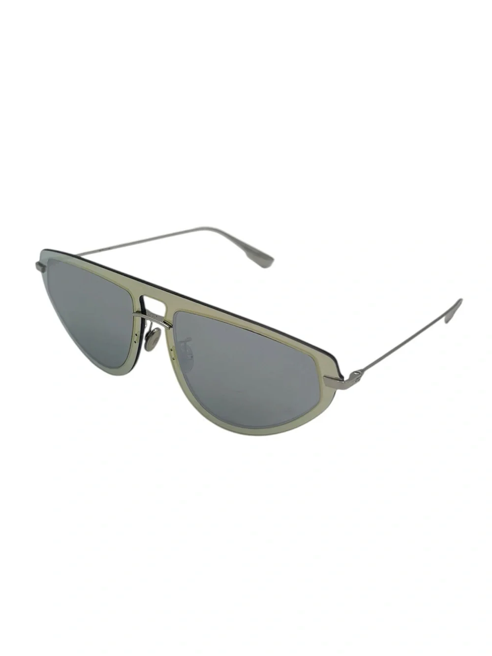 NWOB Dior 8310T Gold Tone Silver Mirrored Ultime 2 Sunglasses